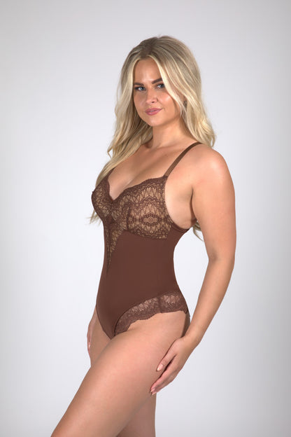 Victoria - Kanten Bodysuit