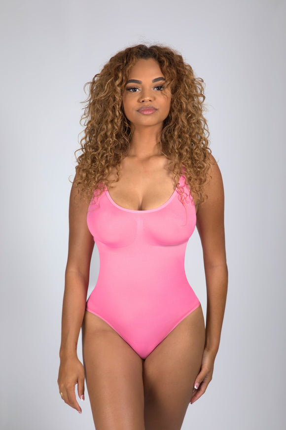 Comfyshape - Bodysuit String - Roze