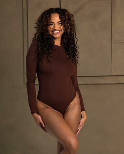 Olivia - Seamless Bodysuit - Long Sleeve